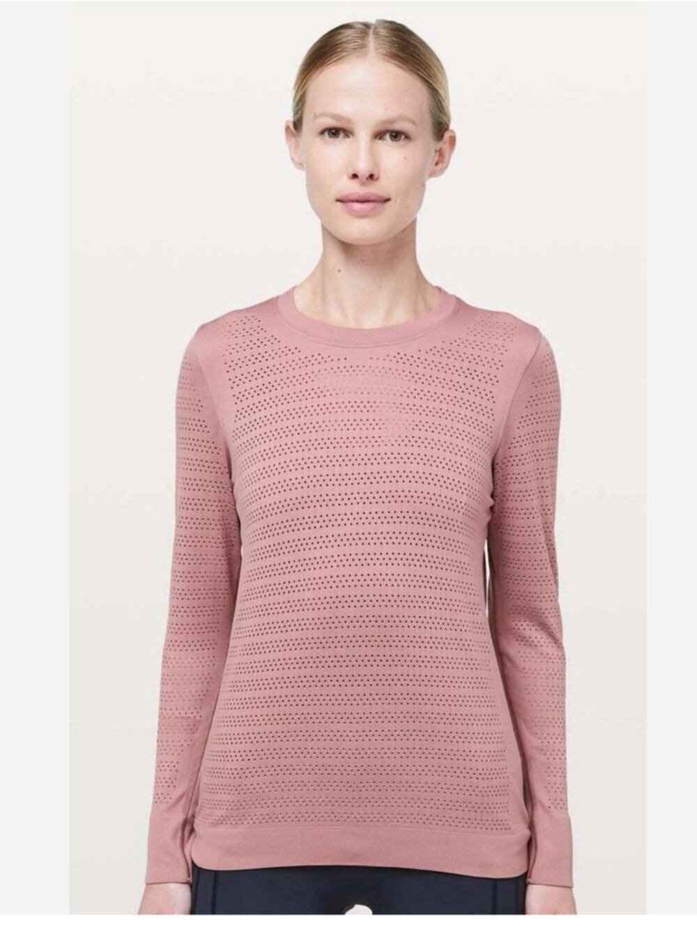 Lululemon Possible Size 8 Breeze By Mauve Top